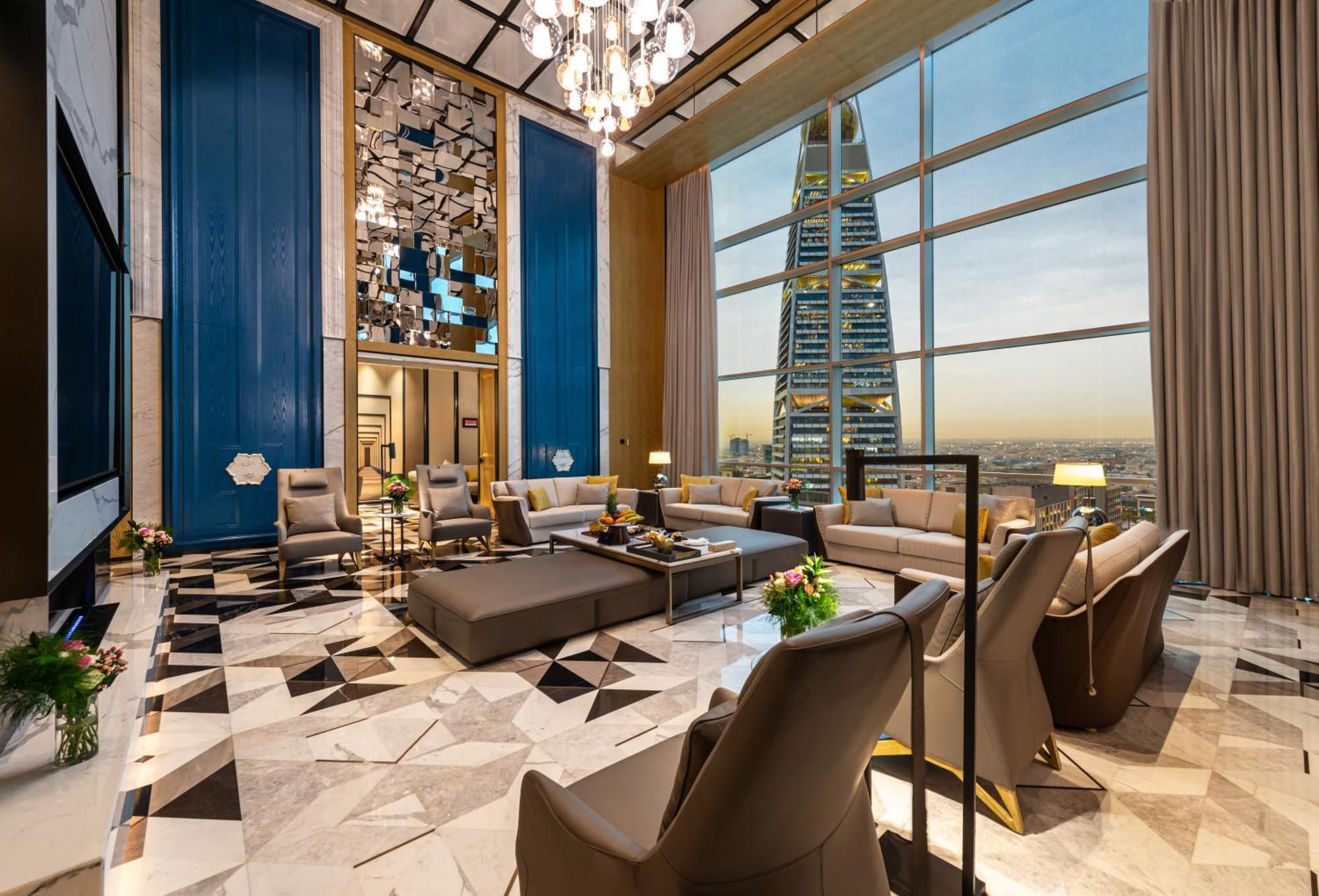 Narcissus The Royal Hotel Riyadh Exterior photo The living room of the Presidential Suite